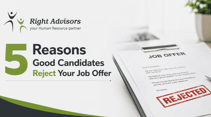5 reasons that good candidates say no to your job offer